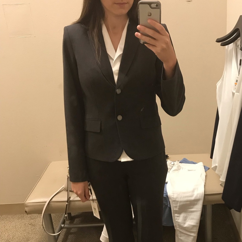 NWOT Calvin Klein Two-Piece Suit (Pants, Jacket)
